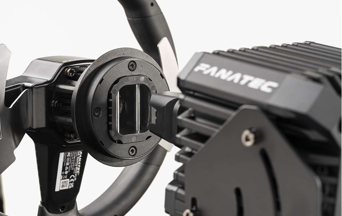 FANATEC QR2 Lite ホイールサイド Fanatec QR2 Lite Wheel-Side (From Fanatec Wheel) – Sim