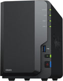Synology DS223 NAS 2 Bahías Cloud Privado Almacenamiento en Red