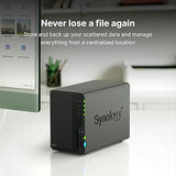 Synology DS223 NAS 2 Bahías Cloud Privado Almacenamiento en Red