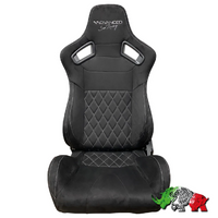 10-bs- ADVANCE SIM RACING - Premium Recliner Seat (Suede)