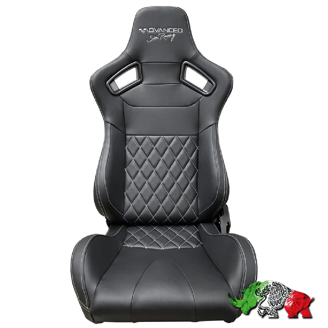 asiento ADVANCE SIM RACING - Premium Recliner Seat (Vinyl)