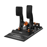 ASGetek SIMSPORTS Forte Sim Racing Pedals with Brake and Throttle for realistic racing simulation.