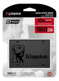 Kingston A400 SSD 960GB SATA 2.5 3D NAND Disco Estado Sólido