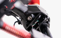 Close-up view of advanced technology components in the Fanatec ClubSport Pedals V3 for racing simulators