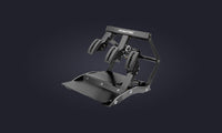 FANATEC ClubSport Pedals V3 inverted for racing simulators, featuring high realism and durable construction.