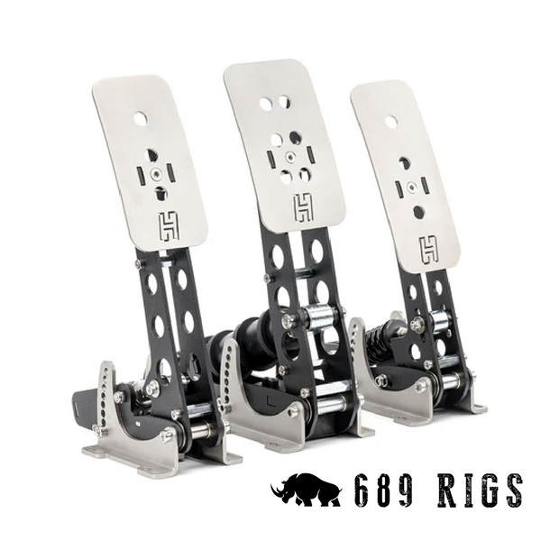 25-p- HEUSINKVELD - Sim Pedals Sprint - Black (3-Pedal Set)