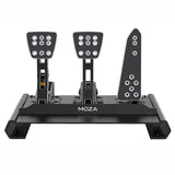 High-strength steel MOZA Racing CRP Pedals with sturdy design for racing simulation