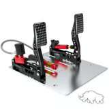 Simagic P2000 hydraulic 2 pedal set with 200kg sensor for sim racing with realistic racing car feel