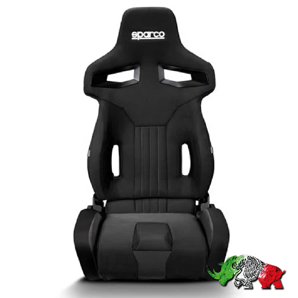 37-bs- SPARCO - R333 Recliner Seat - BlackBlack