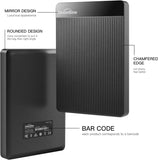 UnionSine 2TB Disco Duro Externo USB 3.0 Ultra Slim Portátil