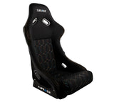 NRG FRP-300 Bucket Seat Black Multi Color Geometric – Large