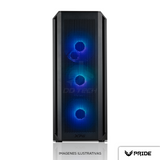 PC Gamer PRIDE Black Lion V3 Ryzen 5 5500 RTX 5060 16GB 1TB