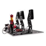Simagic P2000R Hydraulic Load Cell Pedals – 3 Pedal Set with Baseplate