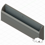 Soporte montado en estructura para almacenamiento de accesorios.