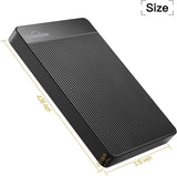 UnionSine 2TB Disco Duro Externo USB 3.0 Ultra Slim Portátil