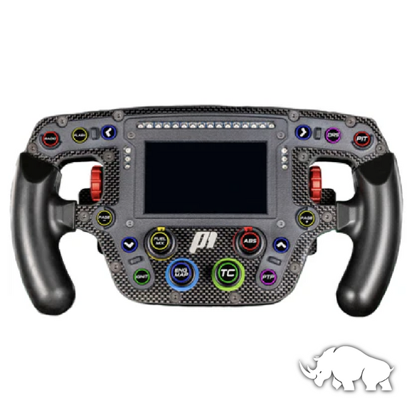 137-sw- P1 SIM - Eau Rouge Carbon Weave Formula Wheel (Wired)