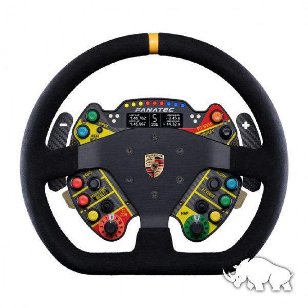 56-sw- FANATEC - Podium Steering Wheel Porsche 911 GT3 R Suede